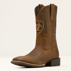 Ariat Sport Freedom Wide Square Toe Cowboy Boot Men