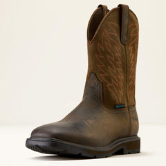 Ariat Groundbreaker Wide Square Toe Waterproof Work Boot Men