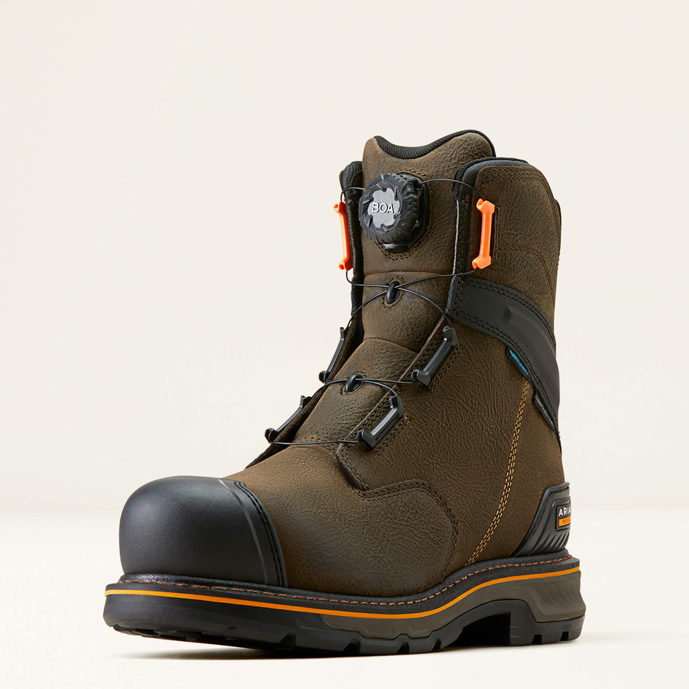Ariat Stump Jumper 8" BOA Waterproof Composite Toe Work Boot Men
