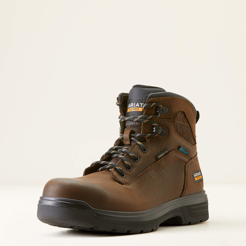 Ariat Turbo 6" Waterproof Carbon Toe Work Boot Men