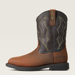 Ariat RigTek Wide Square Toe Waterproof Composite Toe Work Boot Men