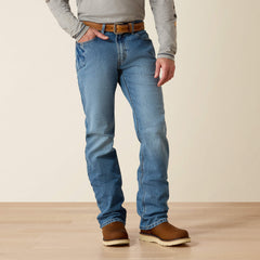 Ariat Rebar M4 Relaxed DuraStretch Basic Boot Cut Jean Men