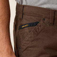 Ariat Rebar M5 Straight DuraStretch Washed Twill Dungaree Straight Leg Pant Men