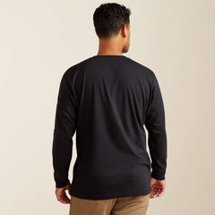 Ariat Rebar Cotton Strong Standard Logo Pocket T-Shirt Men