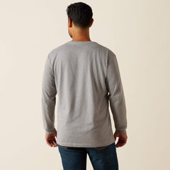 Ariat Rebar Cotton Strong Standard Logo Pocket T-Shirt Men