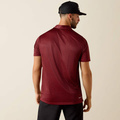Ariat All Over Print Fitted Polo Men