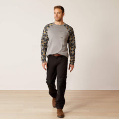 Ariat Rebar Workman Baseball T-Shirt Men