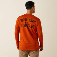 Ariat Rebar Cotton Strong WHLF T-Shirt Men