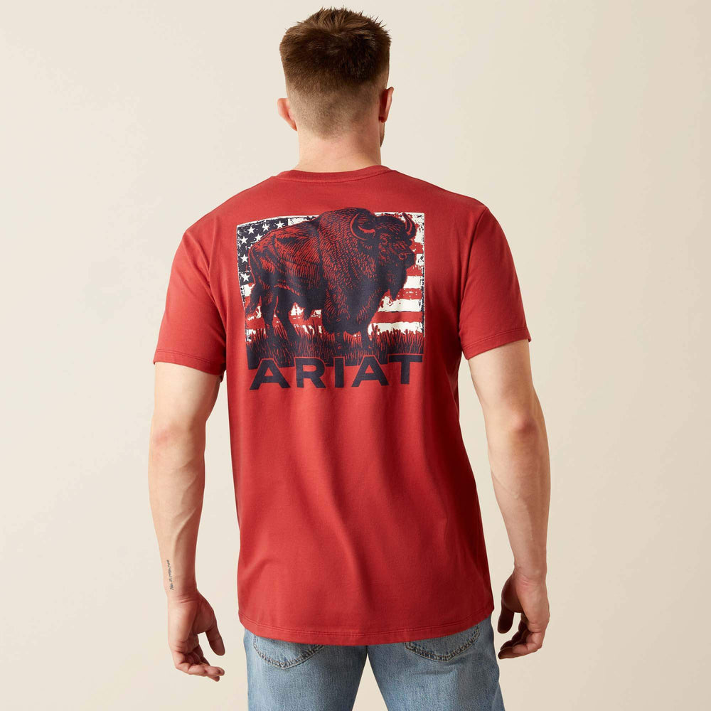 Ariat Ariat Buffalo Flag T-Shirt Men