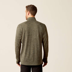 Ariat Rebar Gridwork Baselayer 1/4 Zip T-Shirt Men