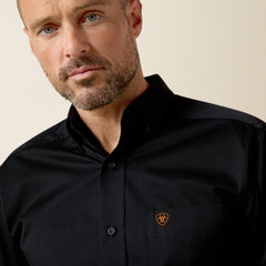 Ariat Solid Twill Fitted Shirt Men