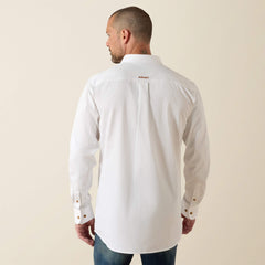 Ariat Solid Twill Fitted Shirt Men