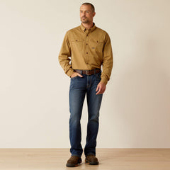 Ariat Rebar Washed Twill Work Shirt Men