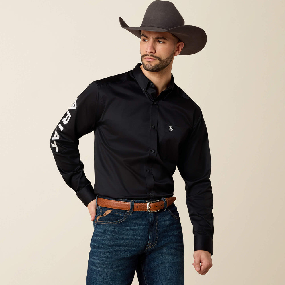 Ariat Team Logo Twill Fitted Shirt Men