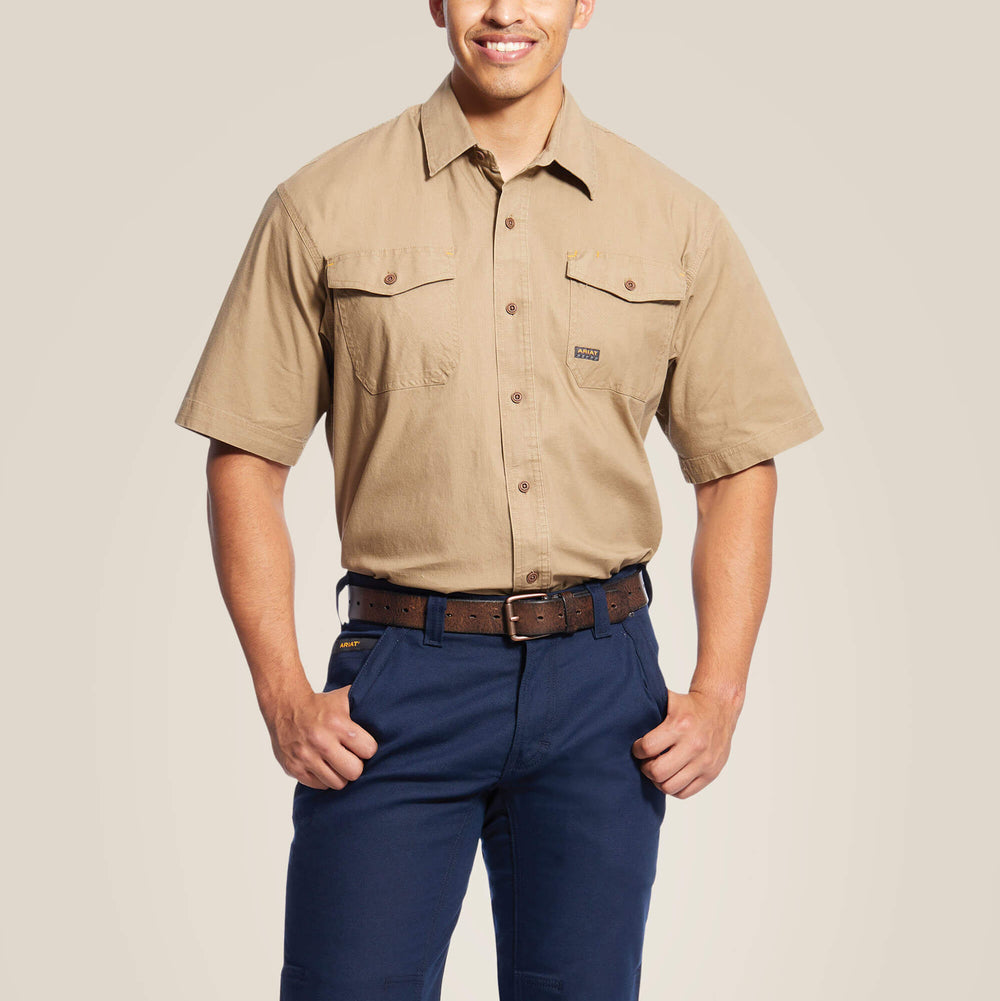 Ariat Rebar Made Tough DuraStretch Work Shirt Men