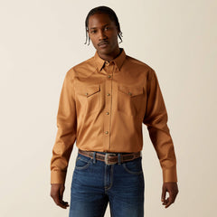 Ariat Solid Twill Classic Fit Shirt Men