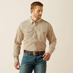 Ariat Wrinkle Free Eddie Fitted Shirt Men