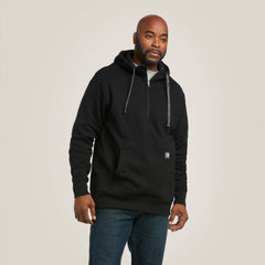 Ariat Rebar Workman 1/4 Zip Hoodie Men