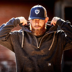 Ariat Rebar Workman 1/4 Zip Hoodie Men
