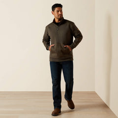 Ariat Rebar Workman Duracanvas 1/4 Zip Sweatshirt Men