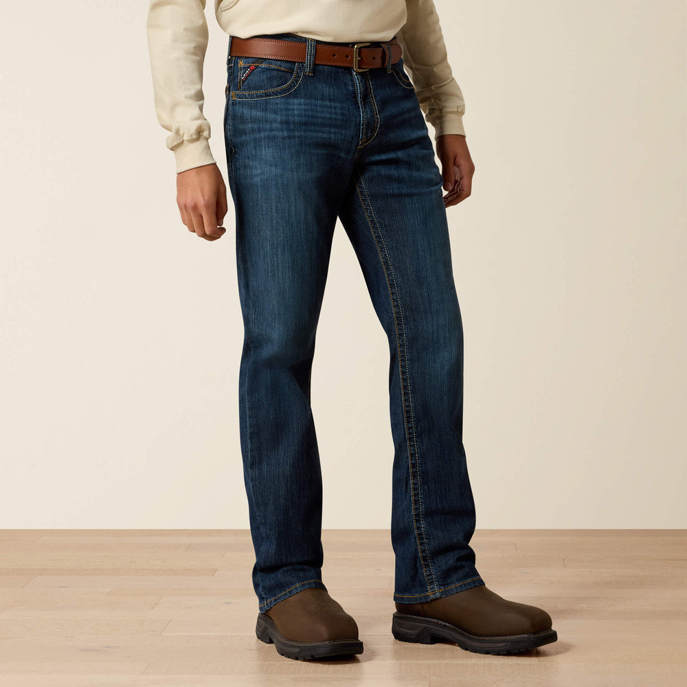 Ariat FR M4 Relaxed Stretch DuraLight Jett Boot Cut Jean Men