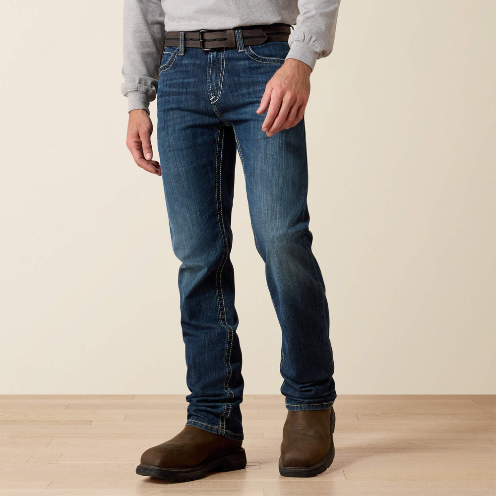 Ariat FR M7 Slim Stretch DuraLight Shoreway Straight Leg Jean Men