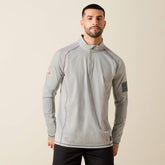 Ariat FR Combat Stretch Patriot 1/4 Zip Work Shirt Men