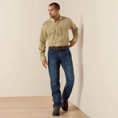 Ariat FR Solid Vent Work Shirt Men