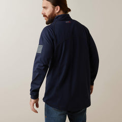 Ariat FR Combat Stretch Patriot 1/4 Zip Work Shirt Men