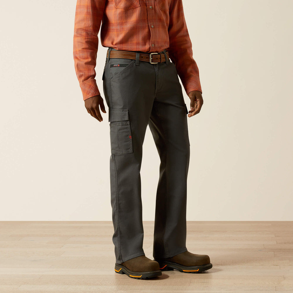 Ariat FR M4 Relaxed Lightweight Cargo DuraStretch Straight Leg Pants Men