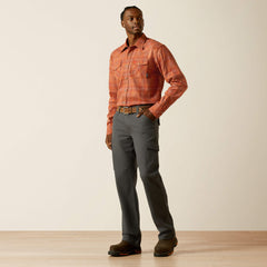 Ariat FR Wayne Retro Fit Snap Work Shirt Men
