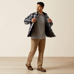 Ariat Rebar Flannel Insulated Shirt Jacket Men