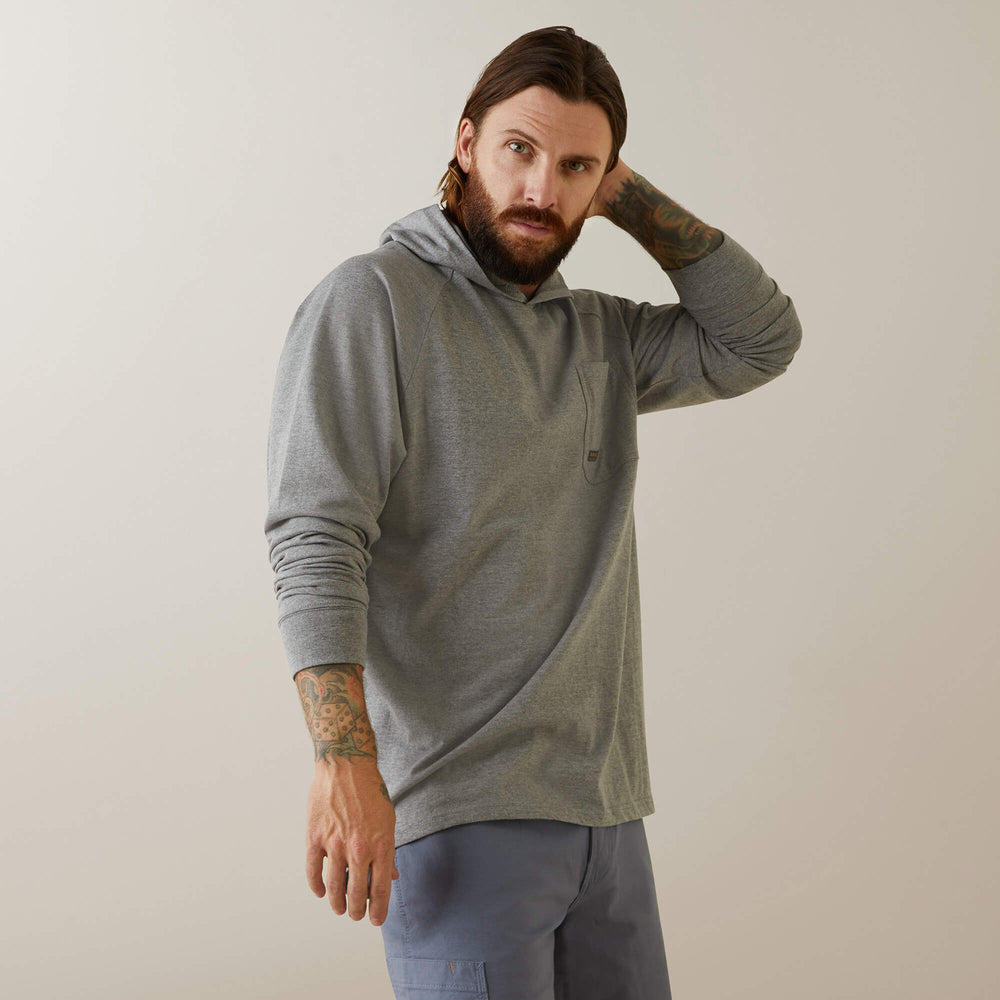 Ariat Rebar Cotton Strong Hooded T-Shirt Men