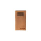 Ariat Rodeo Wallet Flag Stitch Men