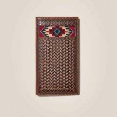 Ariat Rodeo Wallet Beaded Basketweave Men