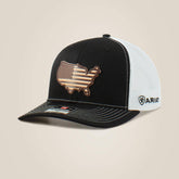 Ariat Usa flag patch logo cap Men