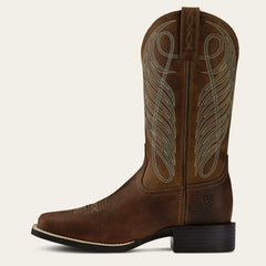 Ariat Round Up Wide Square Toe Western Boot Women|Trends
