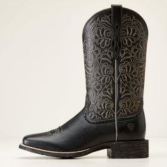 Ariat Round Up Remuda Wide Square Toe Western Boot Women