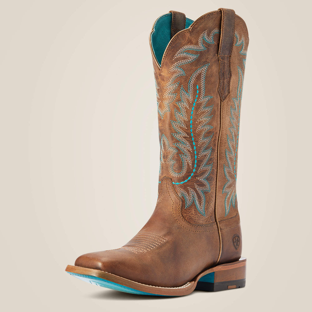 Ariat Frontier Tilly Wide Square Toe Western Boot Women
