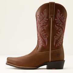 Ariat Round Up Narrow Cutter Toe Western Boot Women|Trends