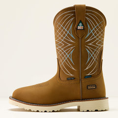 Ariat Activator CSA Waterproof Wide Square Toe Steel Toe Work Boot Women