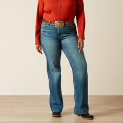 Ariat Perfect Rise Isabelle Wide Trouser Jeans Women|Trends