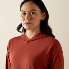 Ariat Rebar Cotton Strong Hooded T-Shirt Women