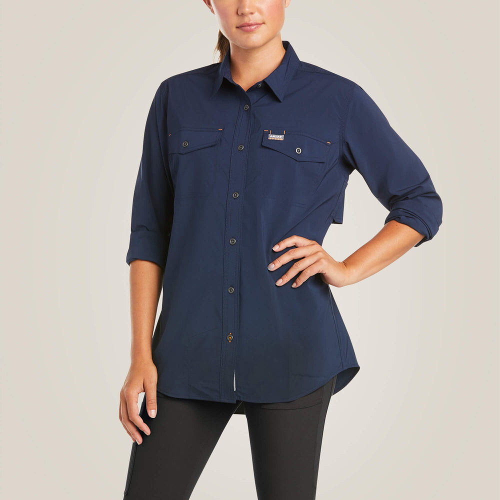 Ariat Rebar Made Tough VentTEK DuraStretch Work Shirt Women