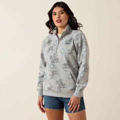 Ariat Sapphire 1/2 Zip Sweatshirt Women