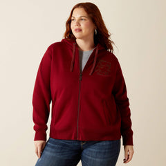 Ariat Stitched Full Zip Hoodie Women