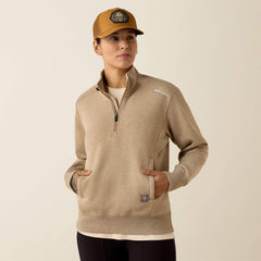 Ariat Rebar Lightweight Mock 1/2 Zip Sweatshirt Women