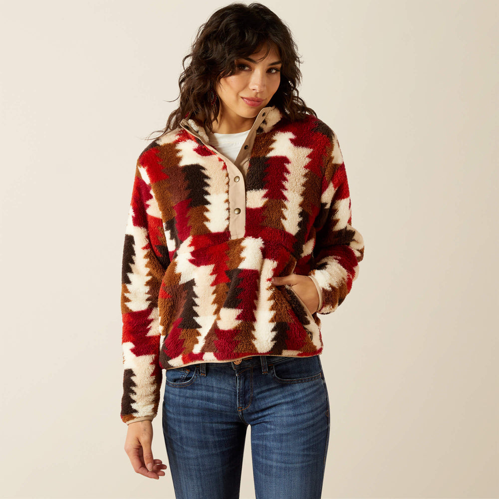 Ariat Berber Snap Front Sweatshirt Women