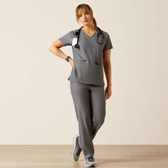 Ariat Clara 6 Pocket Scrub Top Women