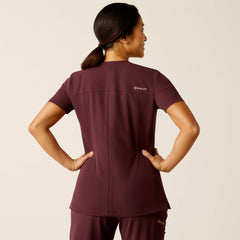 Ariat Clara 6 Pocket Scrub Top Women
